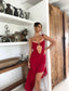 CARMEN MAXI DRESS RED Maxi Dress 