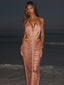 KAELANI MAXI DRESS ROSE GOLD Maxi Dress 