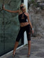 ZHERA TOP BLACK Crop Top 
