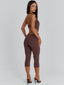ISABELA JUMPSUIT DARK CHOCOLATE Jumpsuit 