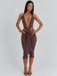 ISABELA JUMPSUIT DARK CHOCOLATE Jumpsuit 