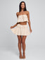 ISIDORA TOP BEIGE Crop Top 