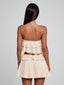 ISIDORA TOP BEIGE Crop Top 