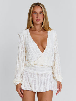 IZZY MINI DRESS CREAM Mini Dress 