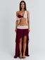 JADAI CROP TOP WINE Crop Top 