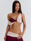 JADAI CROP TOP WINE Crop Top 