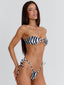 JAYLLA BIKINI TOP ZEBRA Bikini Top 