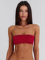JILLIAN TOP RED Crop Top 