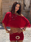 JILLIAN TOP RED Crop Top 