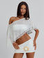 JILLIAN MINI SKIRT WHITE Mini Skirt 