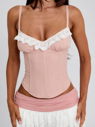 JUNERA TOP BLUSH Corset 