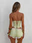 JUNNIE CORSET GREEN GINGHAM Corset 