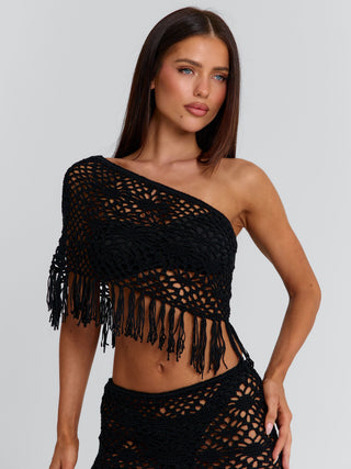 KAIE TOP BLACK Crop Top 