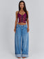 KAMILA CROP TOP PURPLE Crop Top 