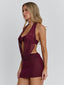 KARIEL MINI DRESS PURPLE Mini Dress 