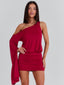 KATHRIN MINI DRESS RED