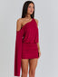 KATHRIN MINI DRESS RED