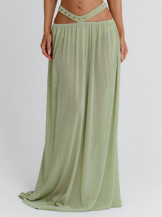 KAYLEY MAXI SKIRT SAGE Maxi Skirt 
