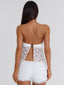 KELSIE TOP WHITE Crop Top 