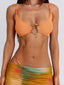 KEZZIA TOP ORANGE Crop Top 