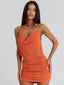 KLOEY MINI DRESS ORANGE Mini Dress 