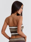 LANAA TOP NEUTRAL STRIPE Crop Top 