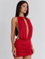 LECIA MINI DRESS RED Mini Dress 