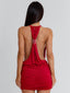 LECIA MINI DRESS RED Mini Dress 