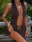 LEILINI MINI DRESS CHOCOLATE Mini Dress 