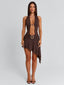 LEILINI MINI DRESS CHOCOLATE Mini Dress 