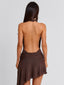 LEILINI MINI DRESS CHOCOLATE Mini Dress 