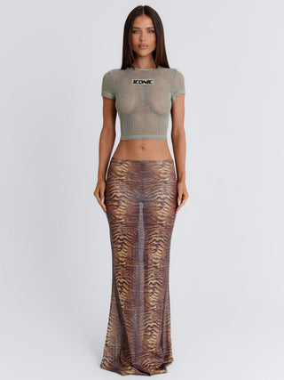 RESAN MAXI SKIRT TIGER Maxi Skirt 