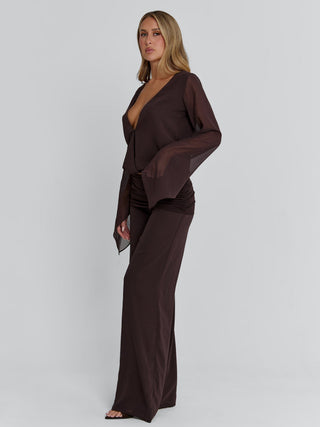 LENNA PANT CHOCOLATE Pants 
