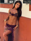 LILA TOP ALENA Crop Top 