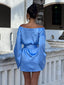 LISA MINI DRESS BLUE Mini Dress 