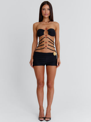 LORALEI TOP BLACK Crop Top 