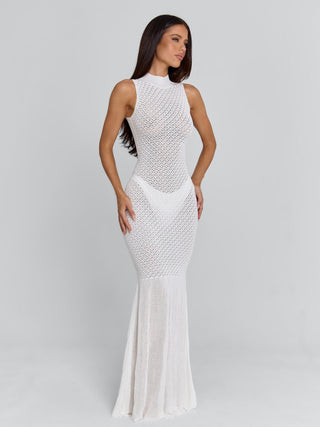 LORIEL MAXI DRESS WHITE Maxi Dress 