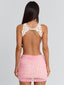 MADISONA MINI DRESS CREAM POLKA DOT Mini Dress 