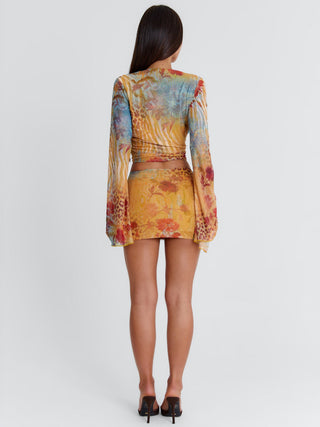 MAKENNA LONGLINE TOP LEILA Blouse 