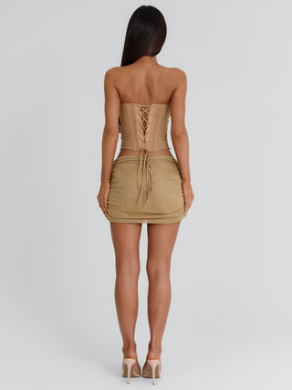 MALIYAH CORSET TOP GOLD Corset 