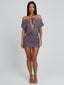MARCY MINI DRESS MAUVE Mini Dress 