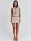 MARISA MINI DRESS BROWN MARLE Mini Dress 