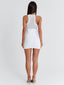 MARTEENA MINI DRESS WHITE Mini Dress 