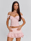 MARVINA TOP PINK Corset 
