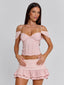 MARVINA TOP PINK Corset 