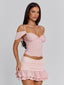 MARVINA TOP PINK Corset 