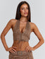 MASON TOP BROWN Crop Top 