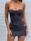 MEDORA MINI SKIRT DARK GREY Mini Skirt 