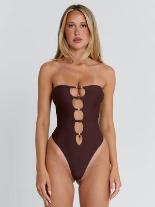MELINA ONE PIECE BROWN One Piece 