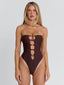MELINA ONE PIECE BROWN One Piece 